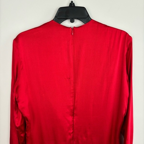 Mother of All Rose Midi Dress in Red Size L - Picture 7 of 15